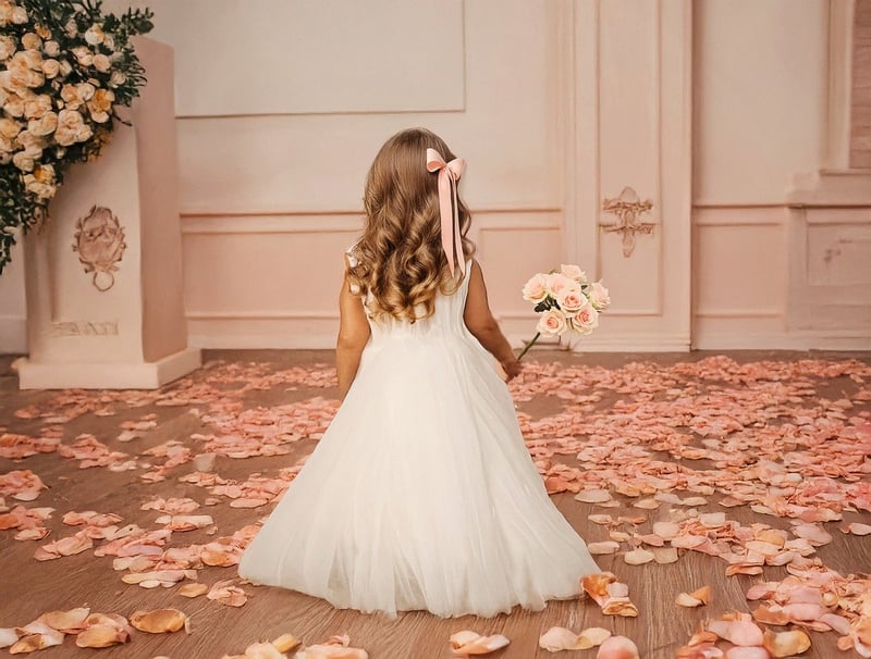 Celestial wedding dress